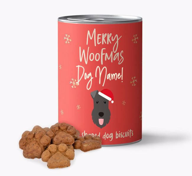 Merry Woofmas: Personalised {breedFullName} Biscuits